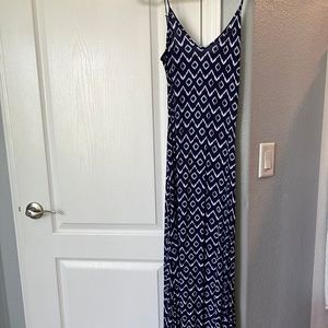 Blue maxi dress